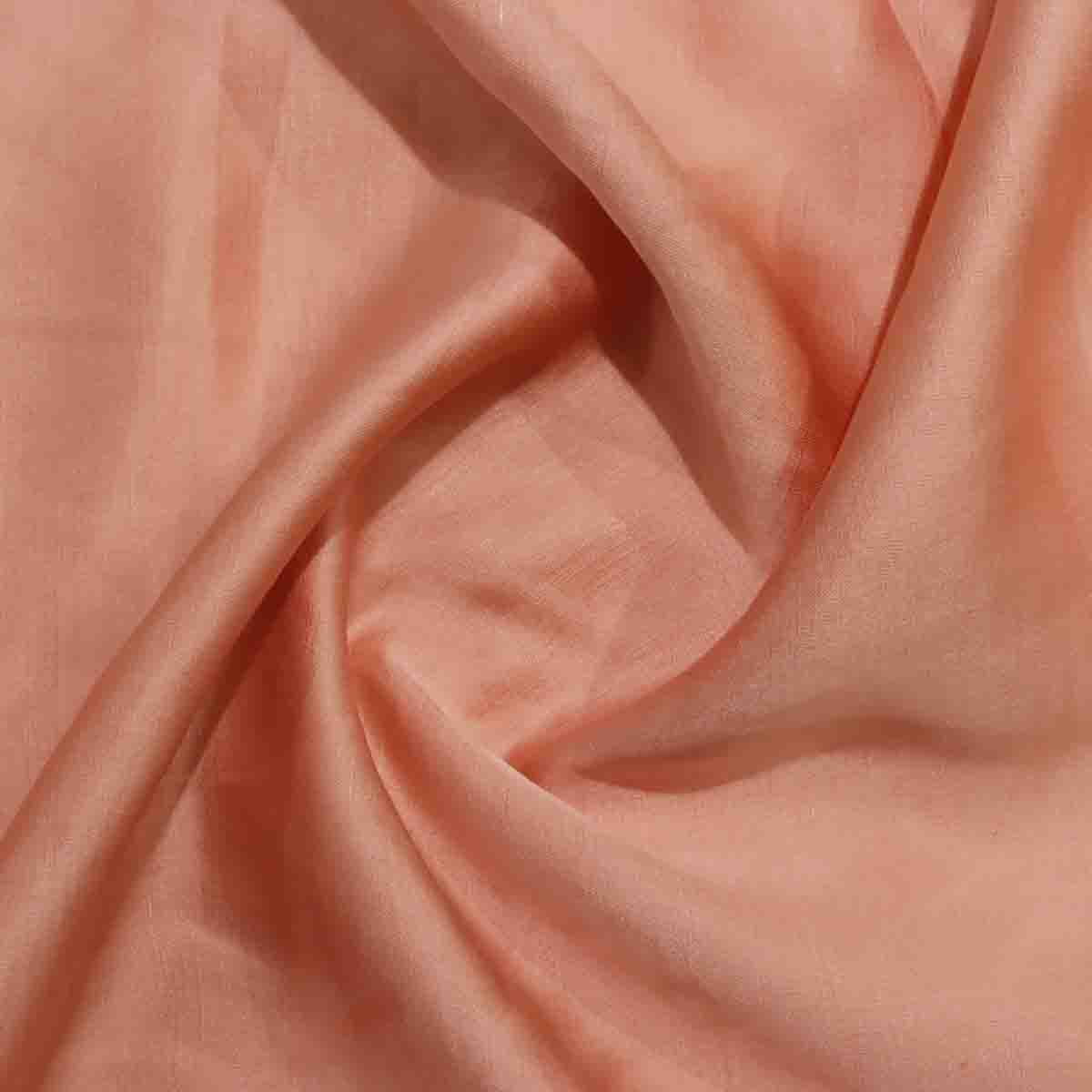 Linen Silk Dark Peach