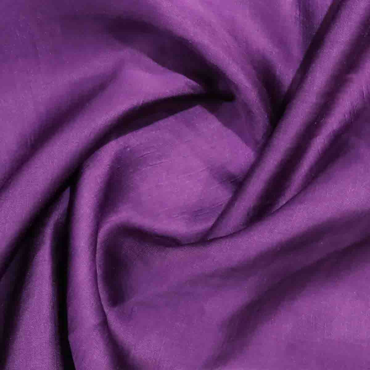Linen Silk Dark Purple