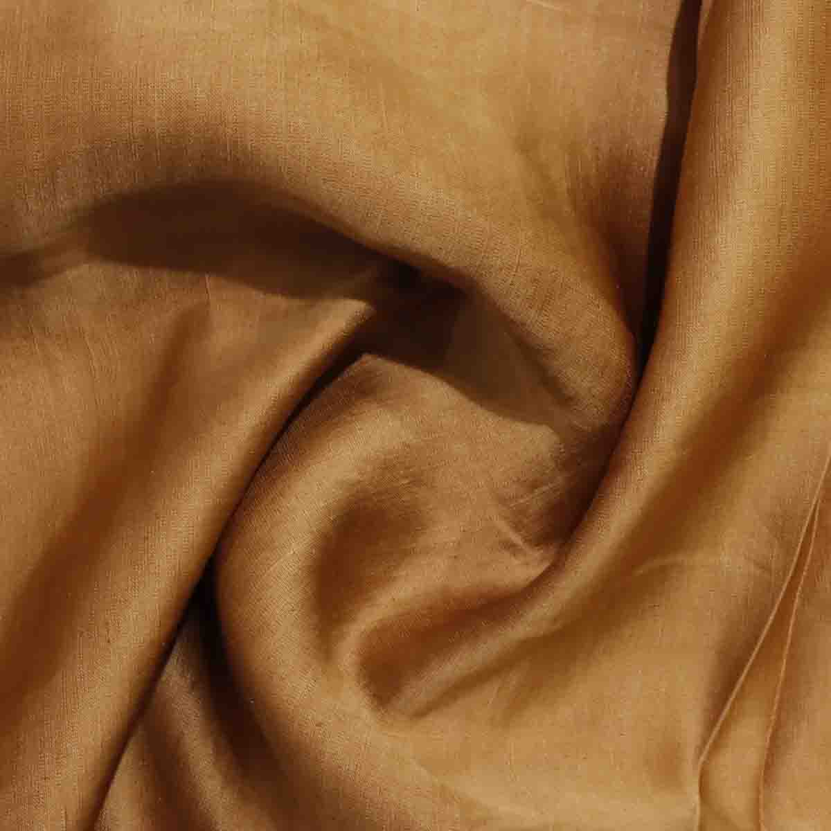Linen Silk Dark Rust
