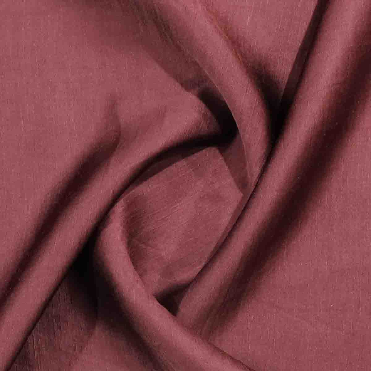 Linen Silk Maroon