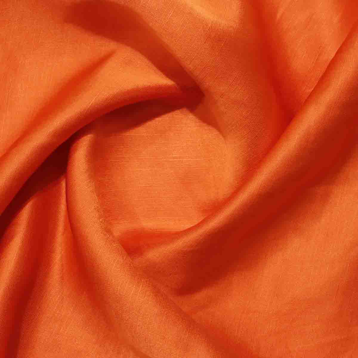 Linen Silk Orange