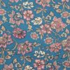 Pure Mul Cotton With Blue Floral Pattern (2)
