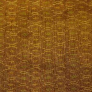 Pure Raw Silk Ikkat Golden (3)